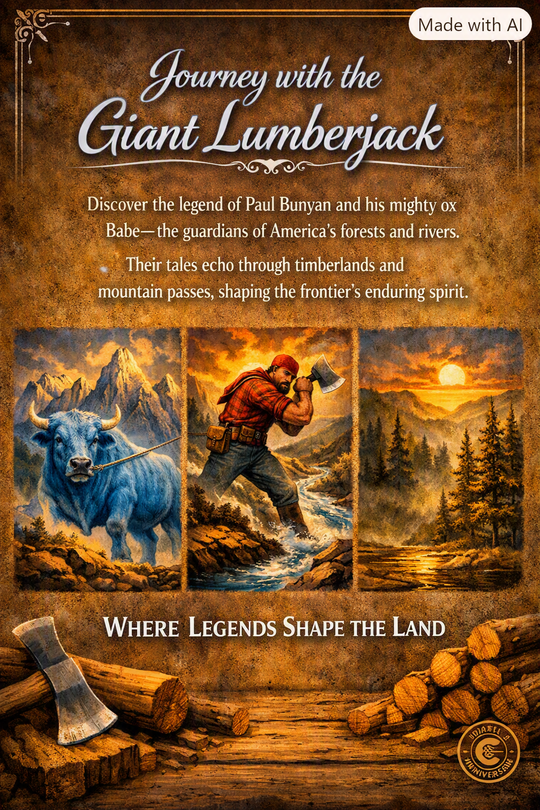 Paul Bunyan Myths And Legends Old West