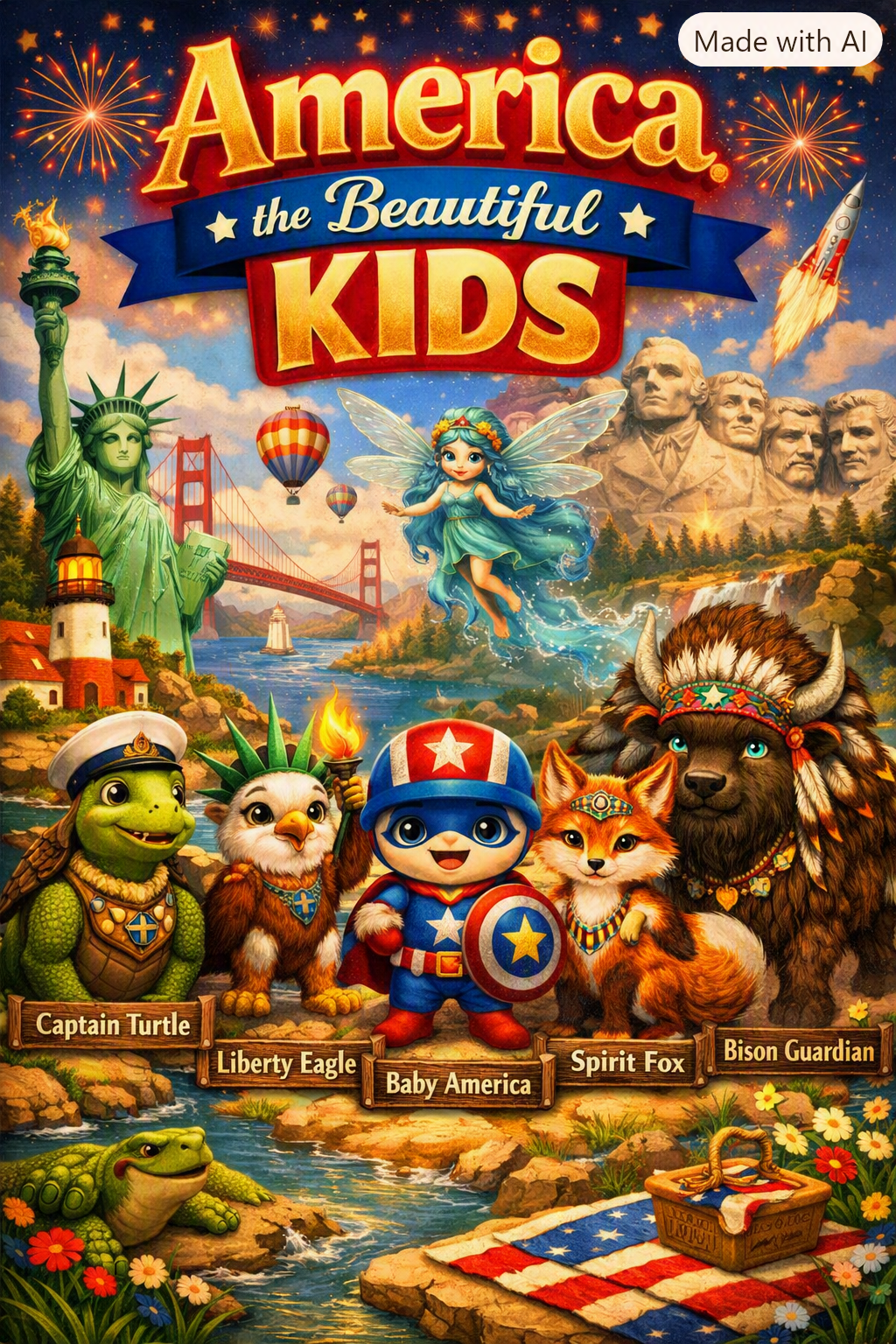 America The Beautiful Kids Lesson 1 Y