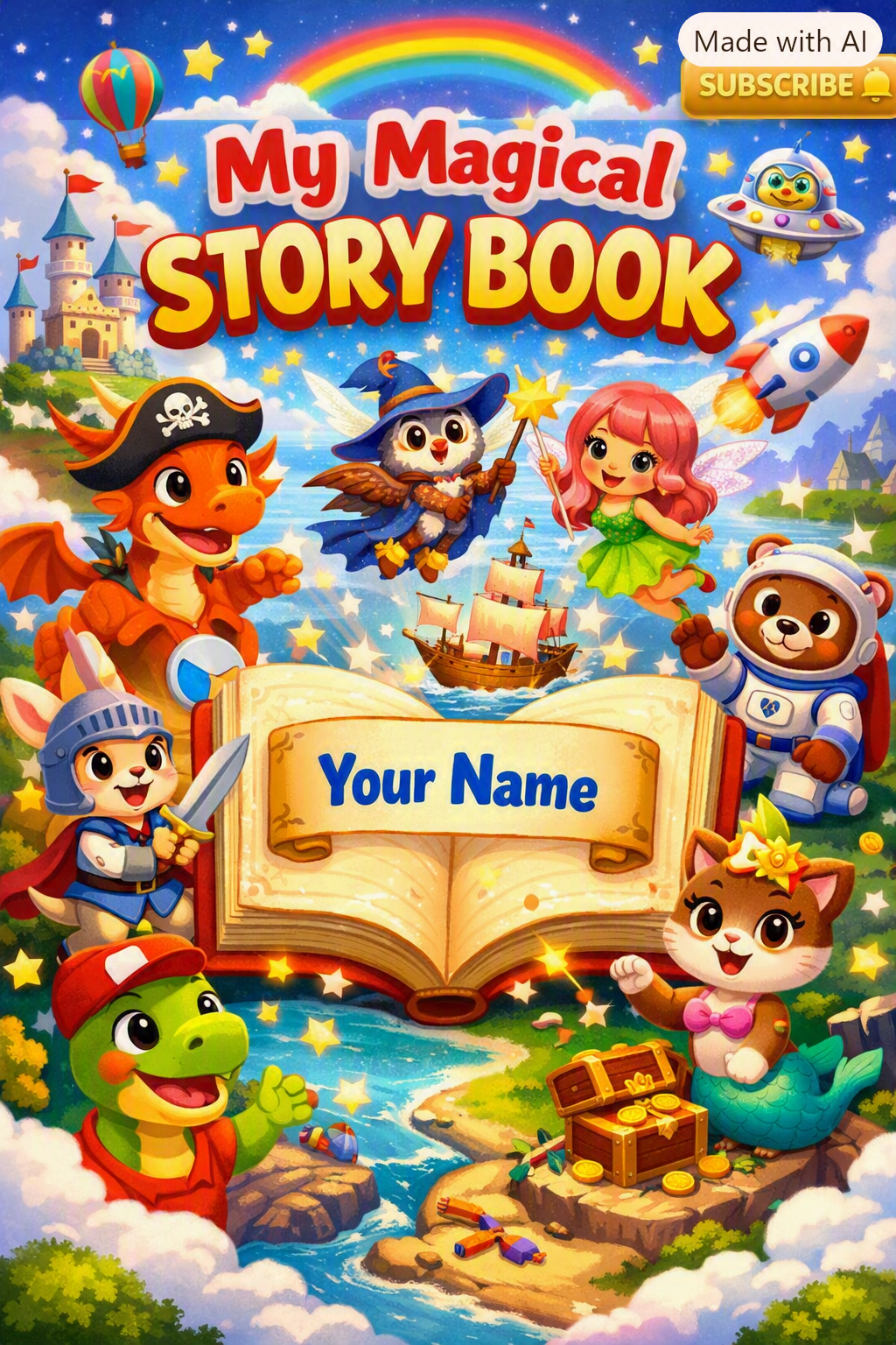 Kids Personalized Story BOOK App