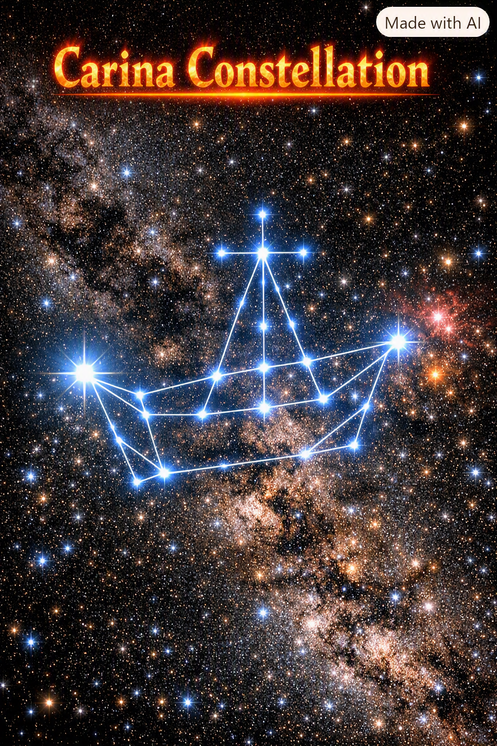 Famous Constellations Series Southern Sky Carina Lesson 2 D