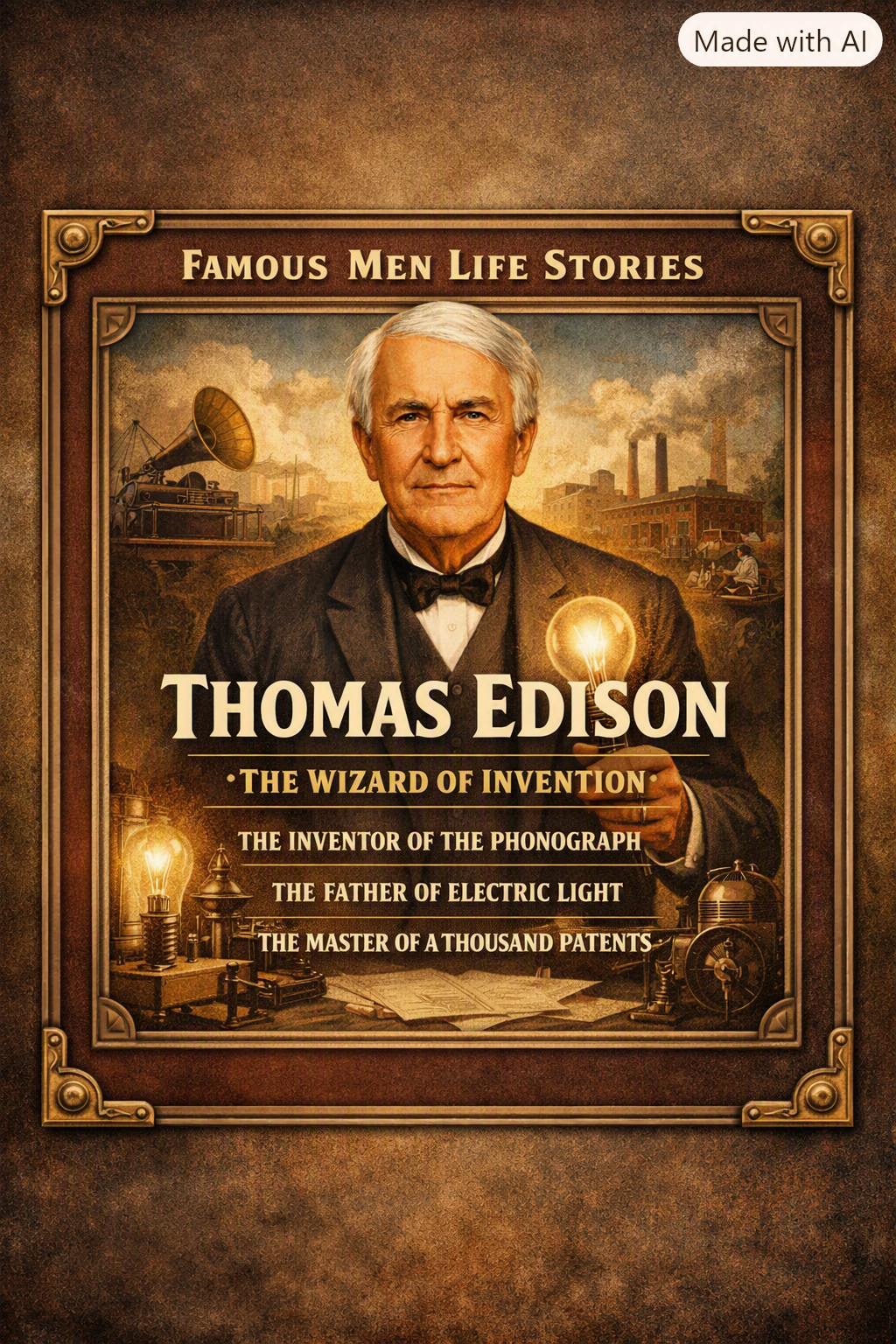 Famous Men Life Stories Lesson 2 I Thomas Edison