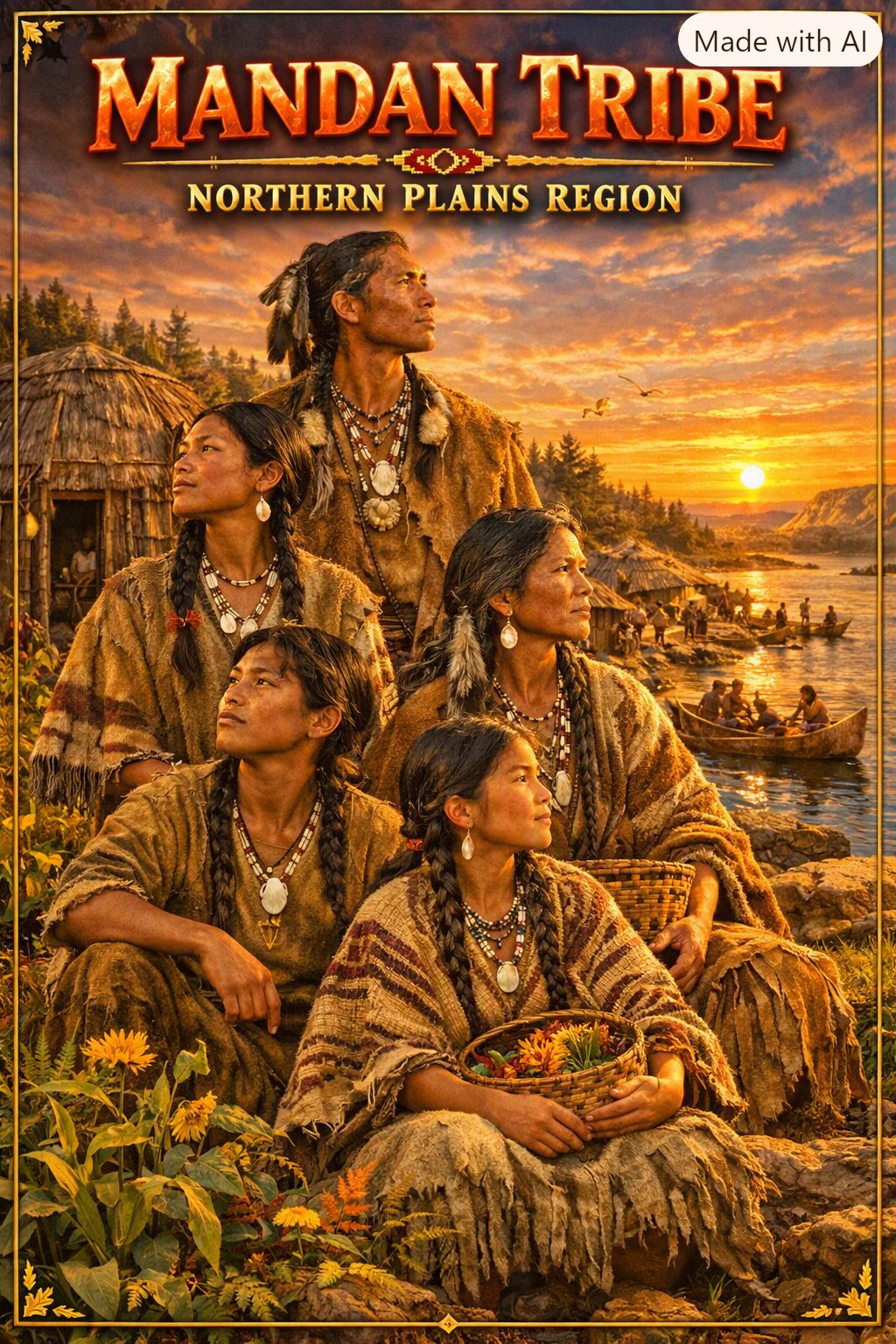 Mandan Lesson 1 F World 🌎 Native Cultures