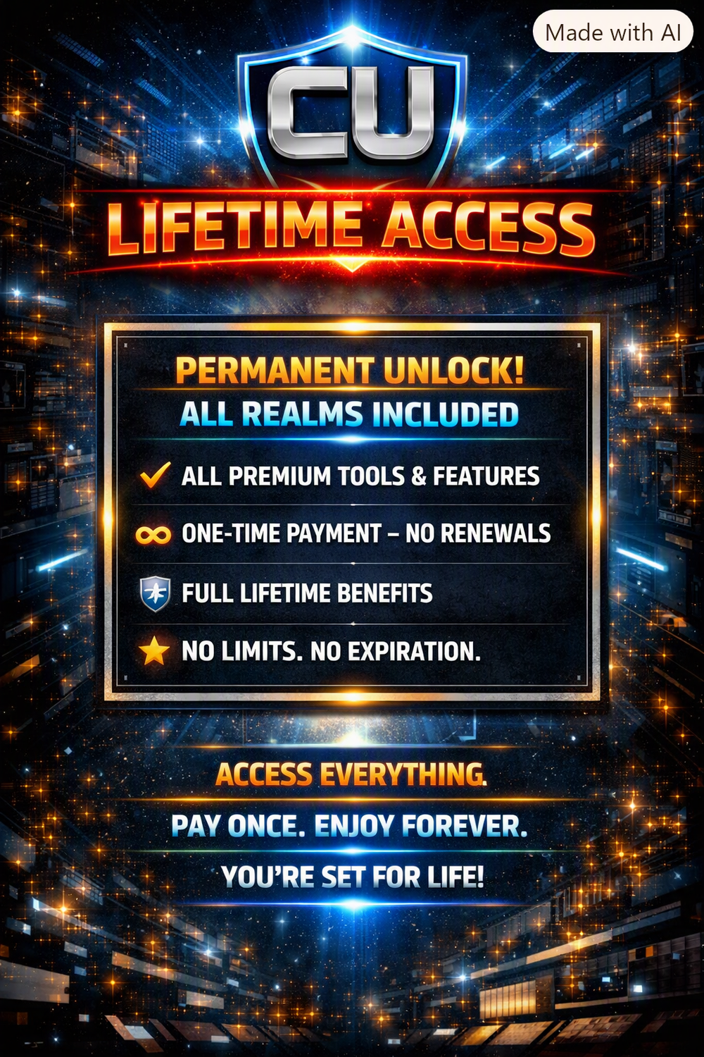 Capite Universe Ultra Power Lifetime Membership