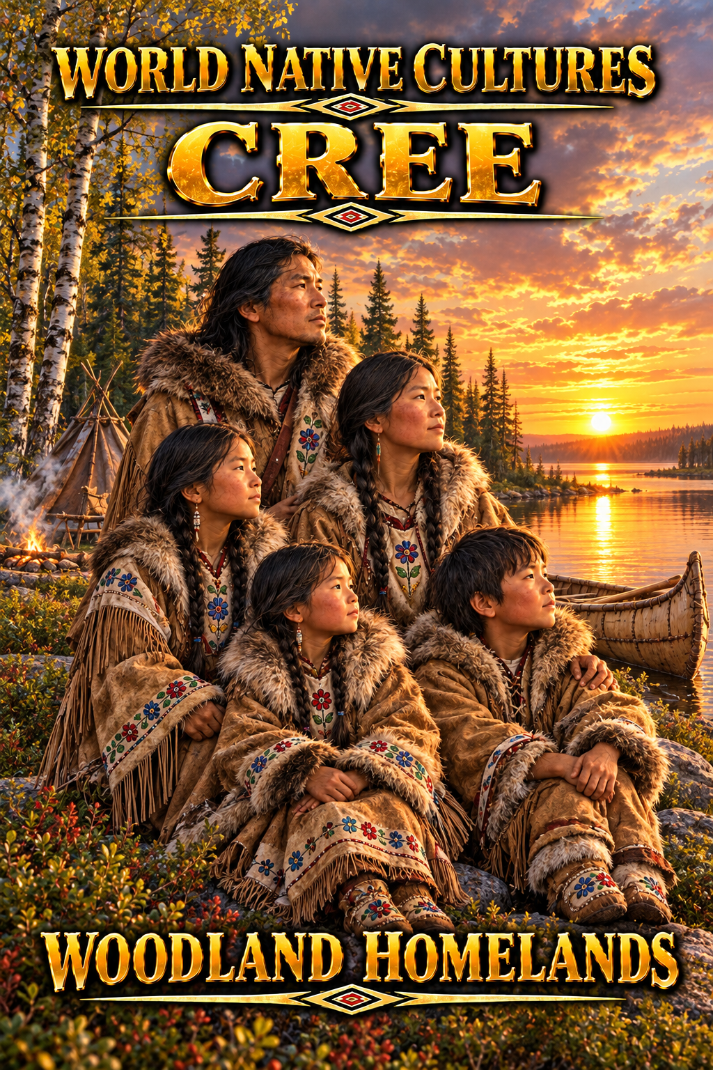 World 🌎 Native Cultures Cree North America Series Lesson 2 H