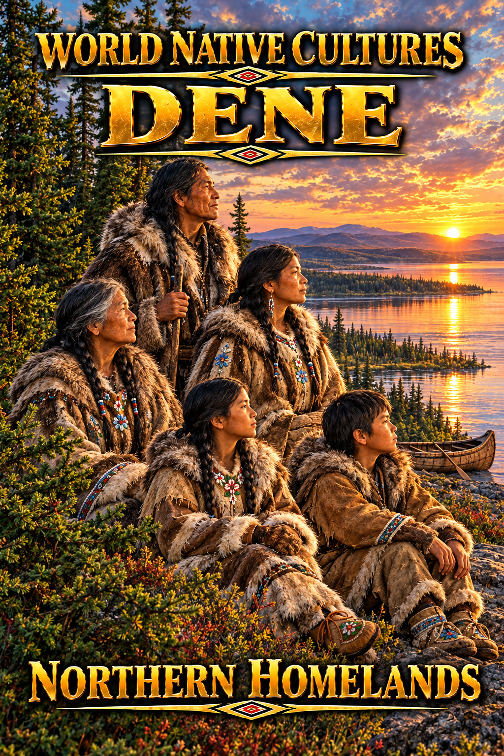 World 🌎 Native Cultures Dene North America Series Lesson 2 J