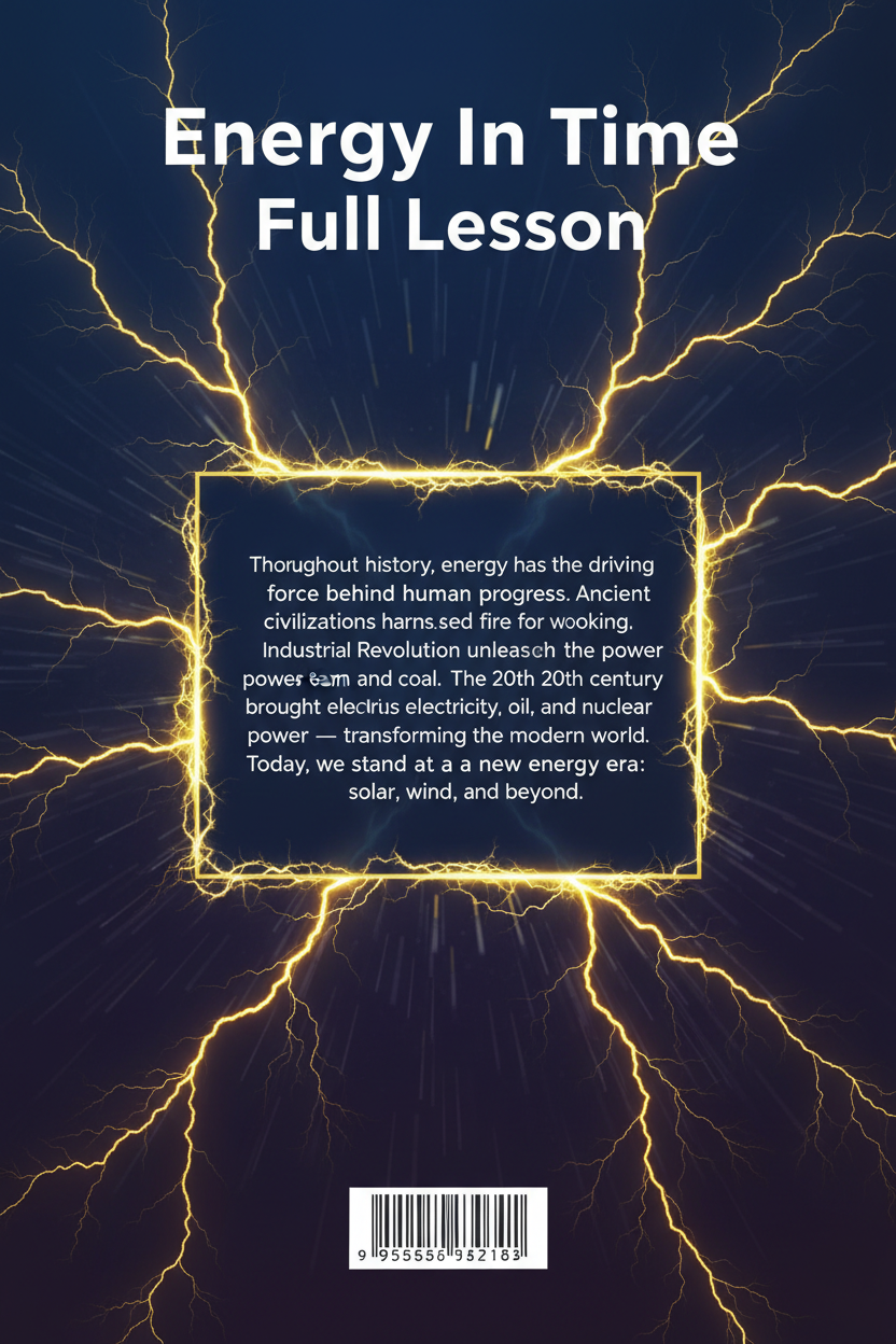 Energy In Time --- Full Lesson