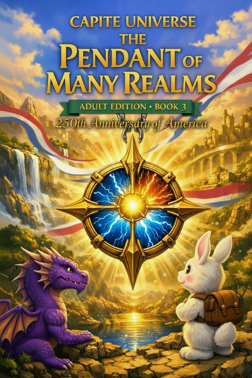 The Pendant Of Many Realms ---250th Anniversary Of America --- Adult Edition Ebook Book 3