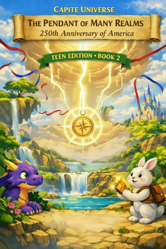 The Pendant Of Many Realms --- 250th Anniversary Of America ---Teen Edition Ebook Book 2