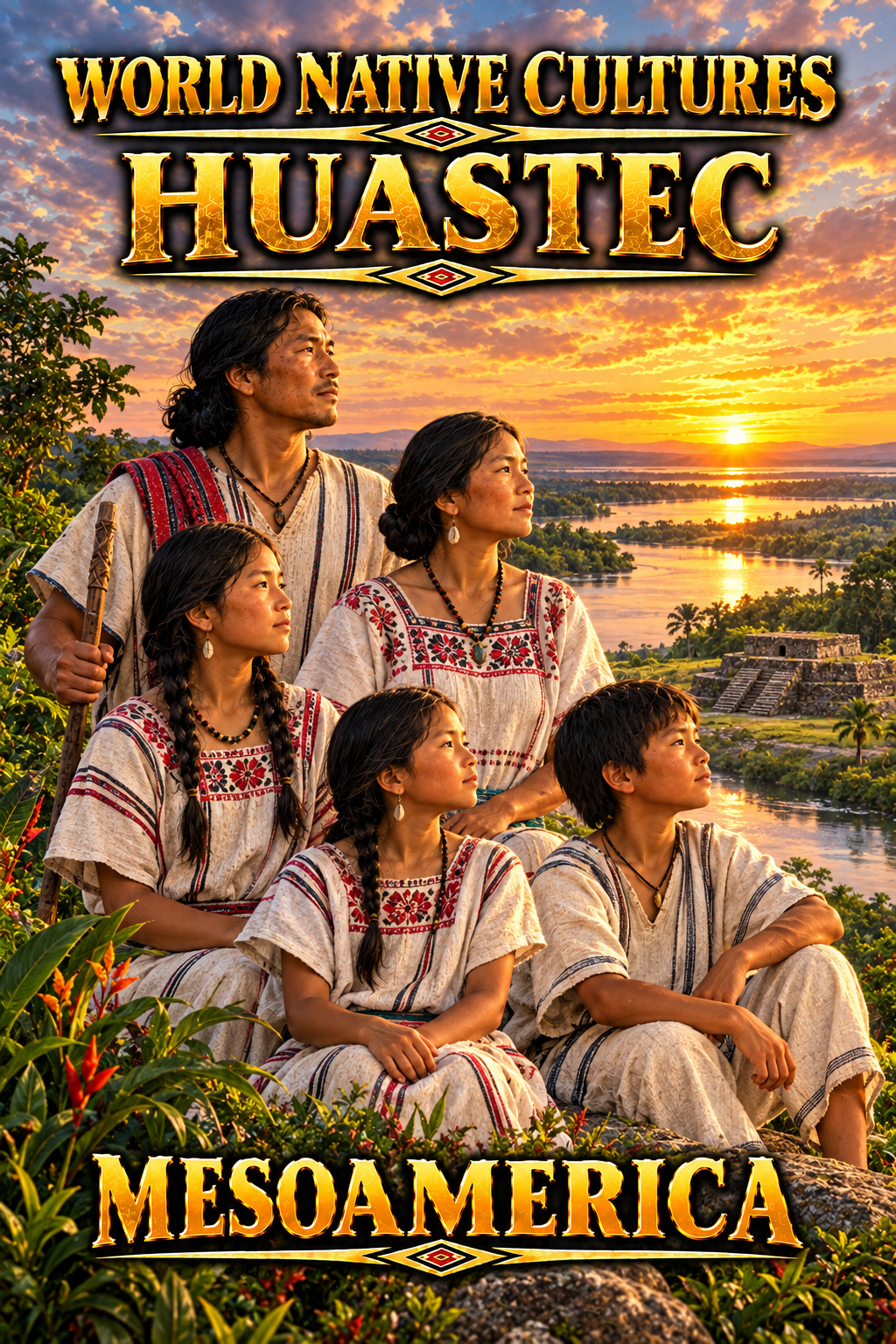 World 🌎 Native Cultures Huastec North America Series Lesson 12 X