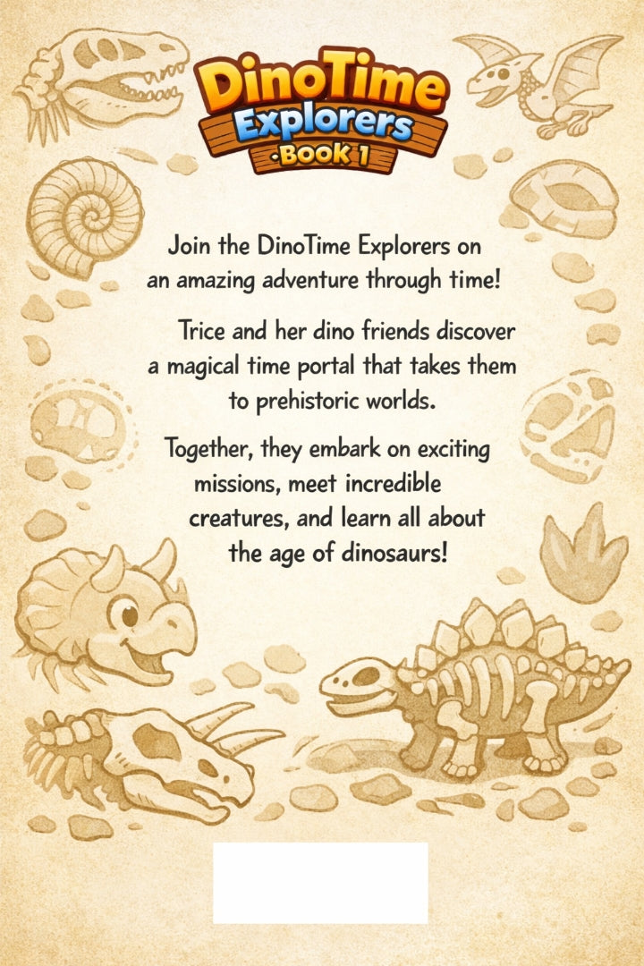 Dino Time Explorers Kids Edition Ebook Book 1