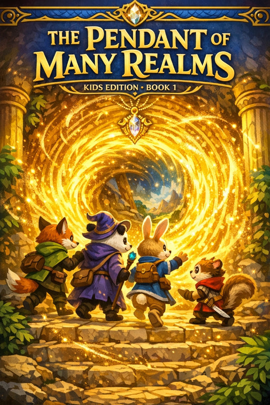 The Pendant of Many Realms - Kids - Edition. Book 1