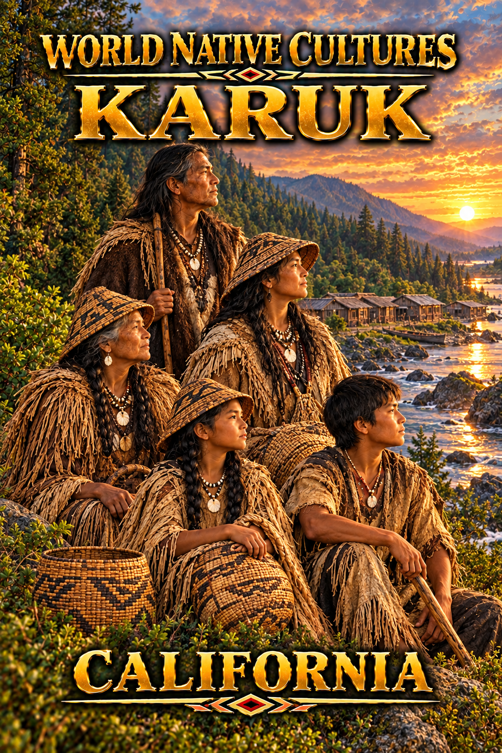 World 🌎 Native Cultures Karuk North America Series Lesson 2 W