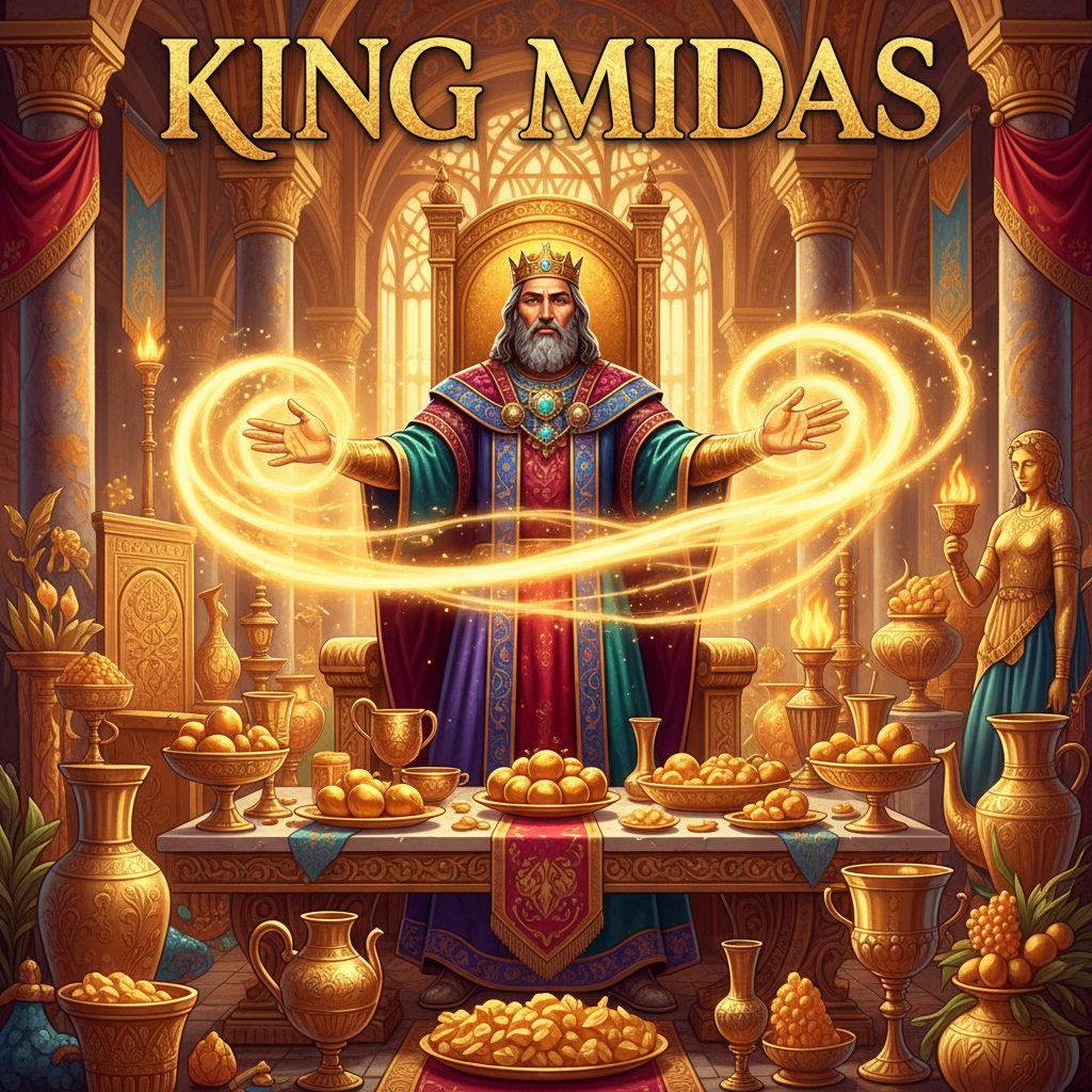 FLASH THE GOLDEN DRAGON — MYTHS IN TIME: LESSON 3V (KING MIDAS)
