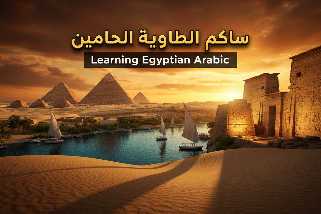 تعلم العربية المصرية / Learning Egyptian Arabic