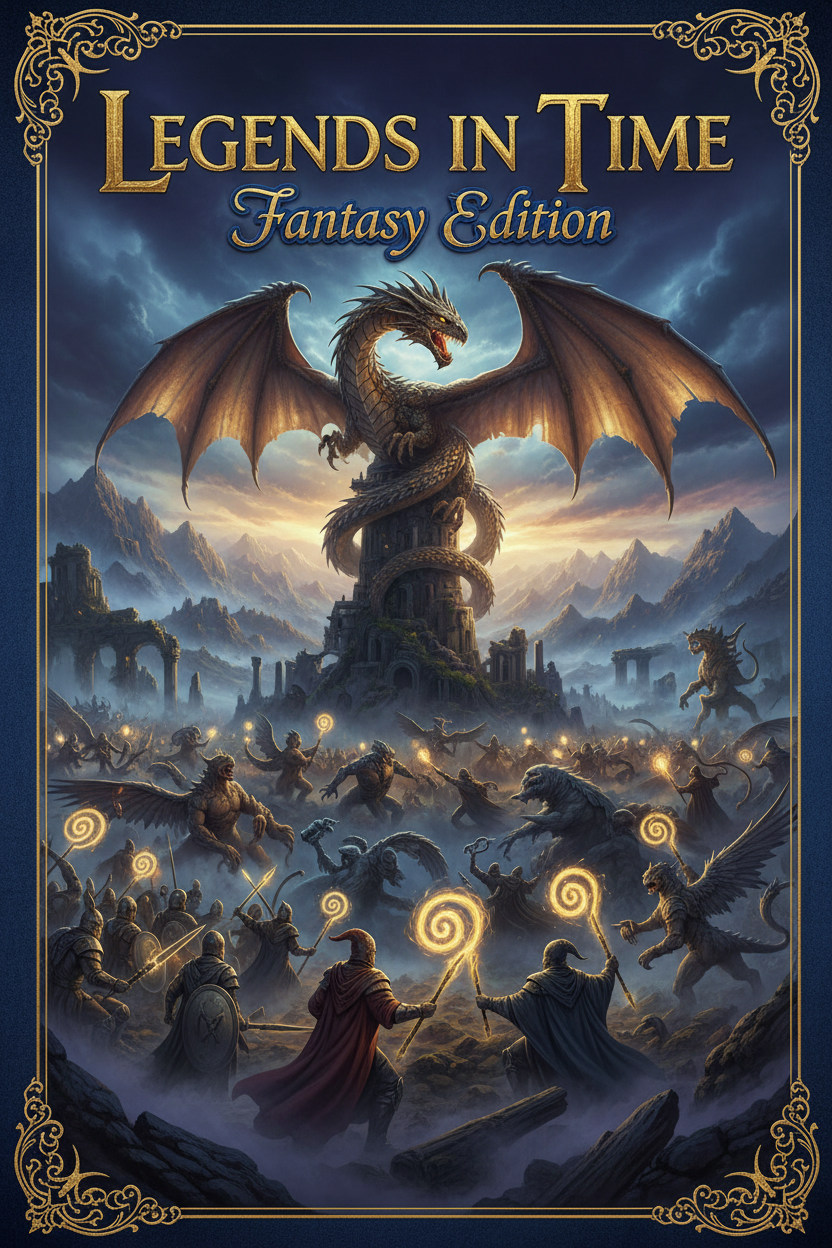 Legends In Time Fantasy Edition Cover