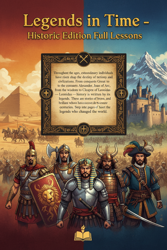 Legends In Time --- Historic Edition --- Full Lessons
