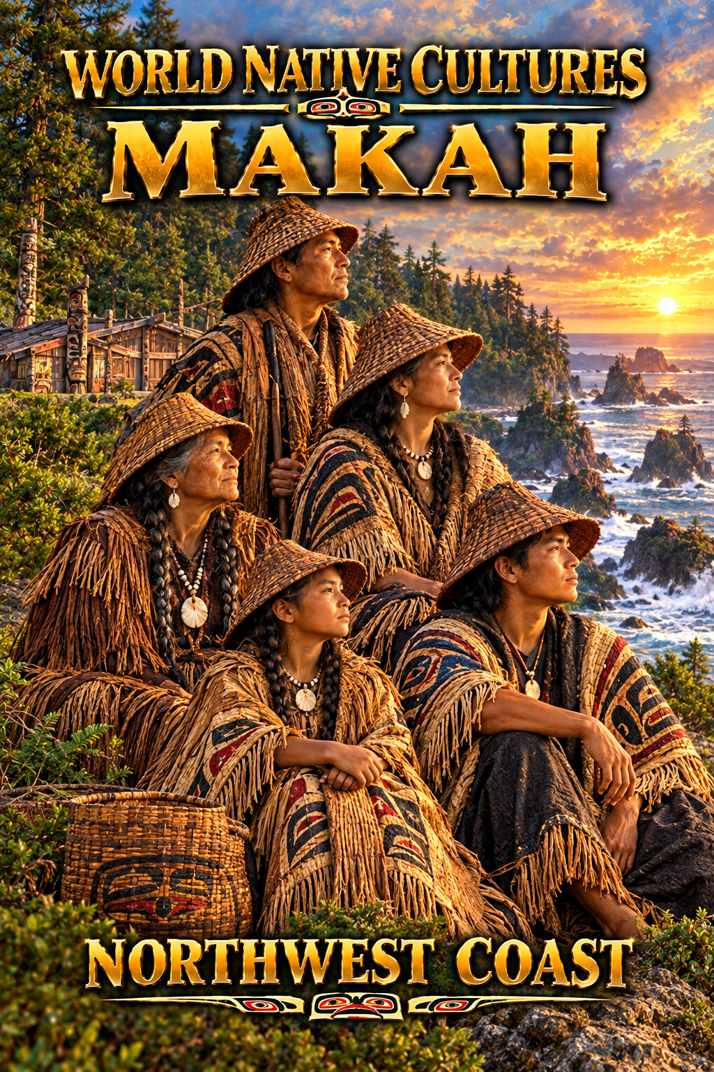 World 🌎 Native Cultures Makah North America Series Lesson 3 A