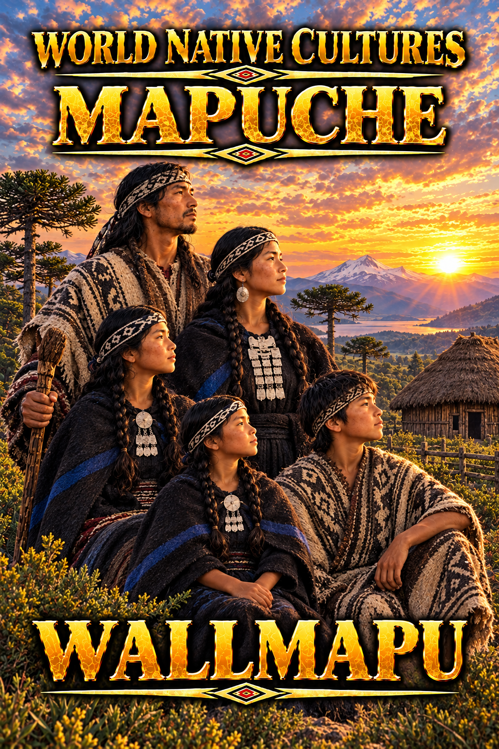 World 🌎 Native Cultures Mapuche North America Series Lesson 2 S