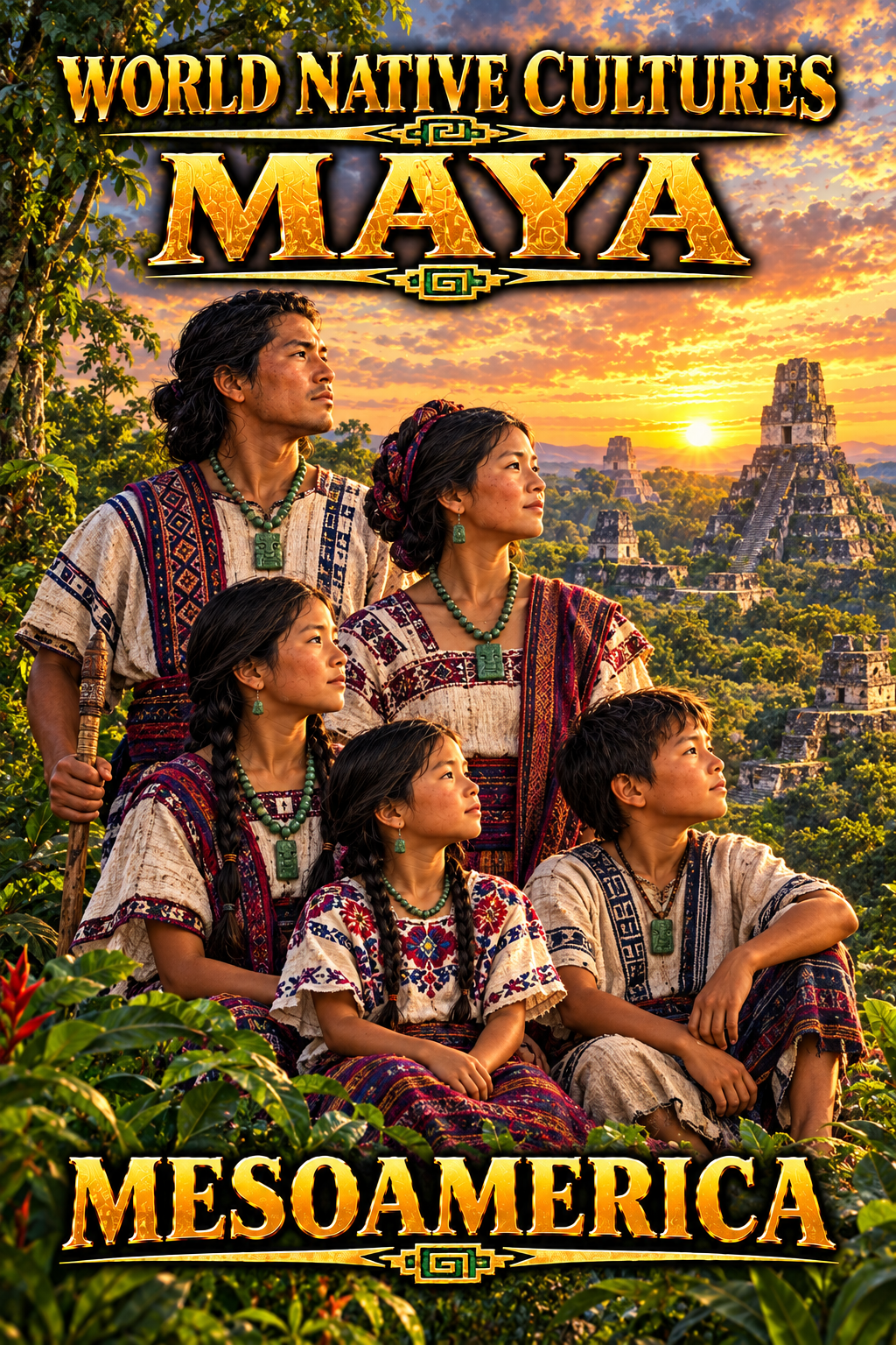 World 🌎 Native Cultures Maya North America Series Lesson 2 E