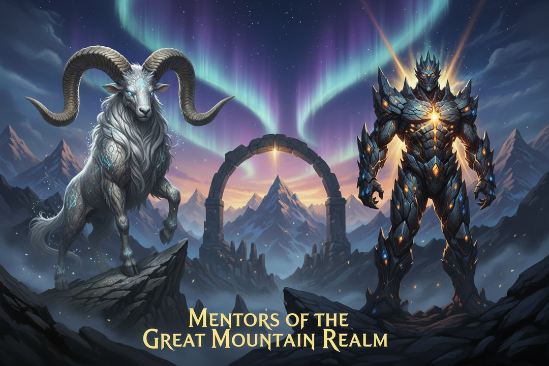Mentors of the Great Mountain Realm Banner