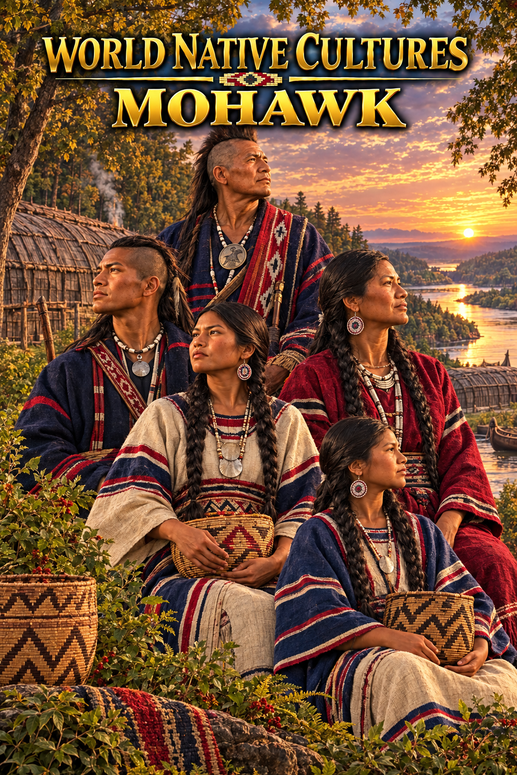 Mohawk World Native Cultures poster