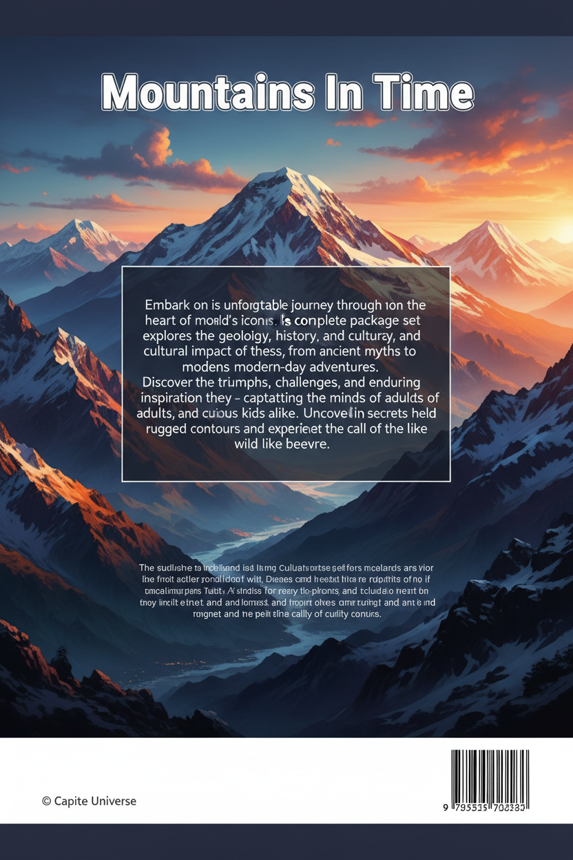 Mountains In Time  --- Full Lesson  --- Complete Package Set---Adult---Teen---Kids
