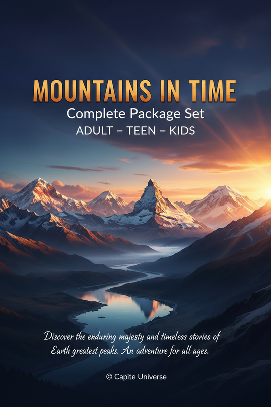 Mountains In Time  --- Full Lesson  --- Complete Package Set---Adult---Teen---Kids