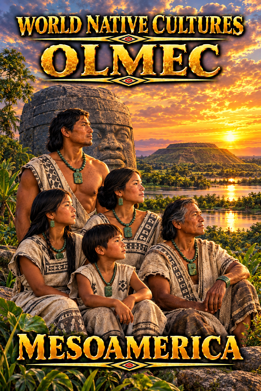 World 🌎 Native Cultures Olmec North America Series Lesson 2 C