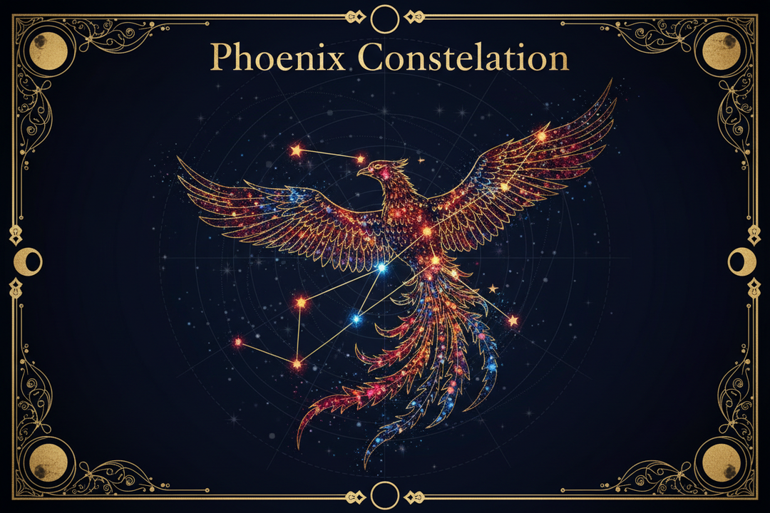 Famous Constellations Series Lesson 2 I  Phoenix 🐦‍🔥 Southern Sky