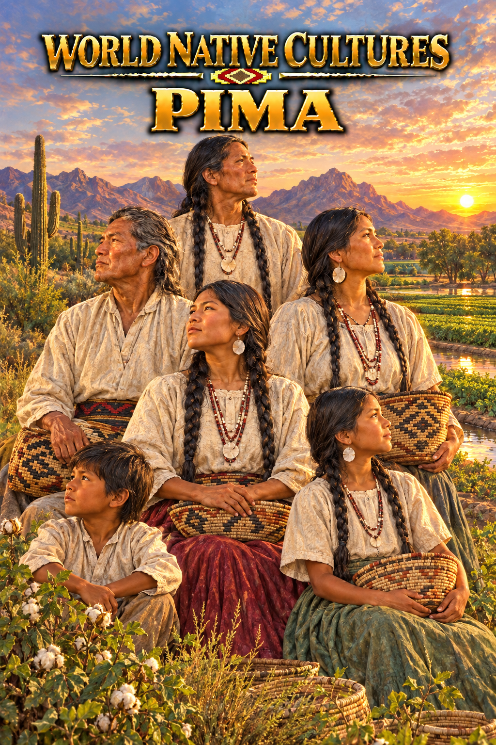 World 🌎 Native Cultures Pima North America Region Lesson 3 K