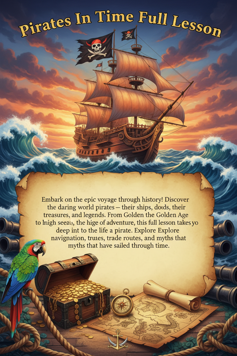 Pirates in Time -Full Lesson