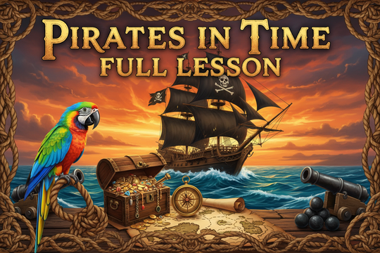 Pirates in Time -Full Lesson