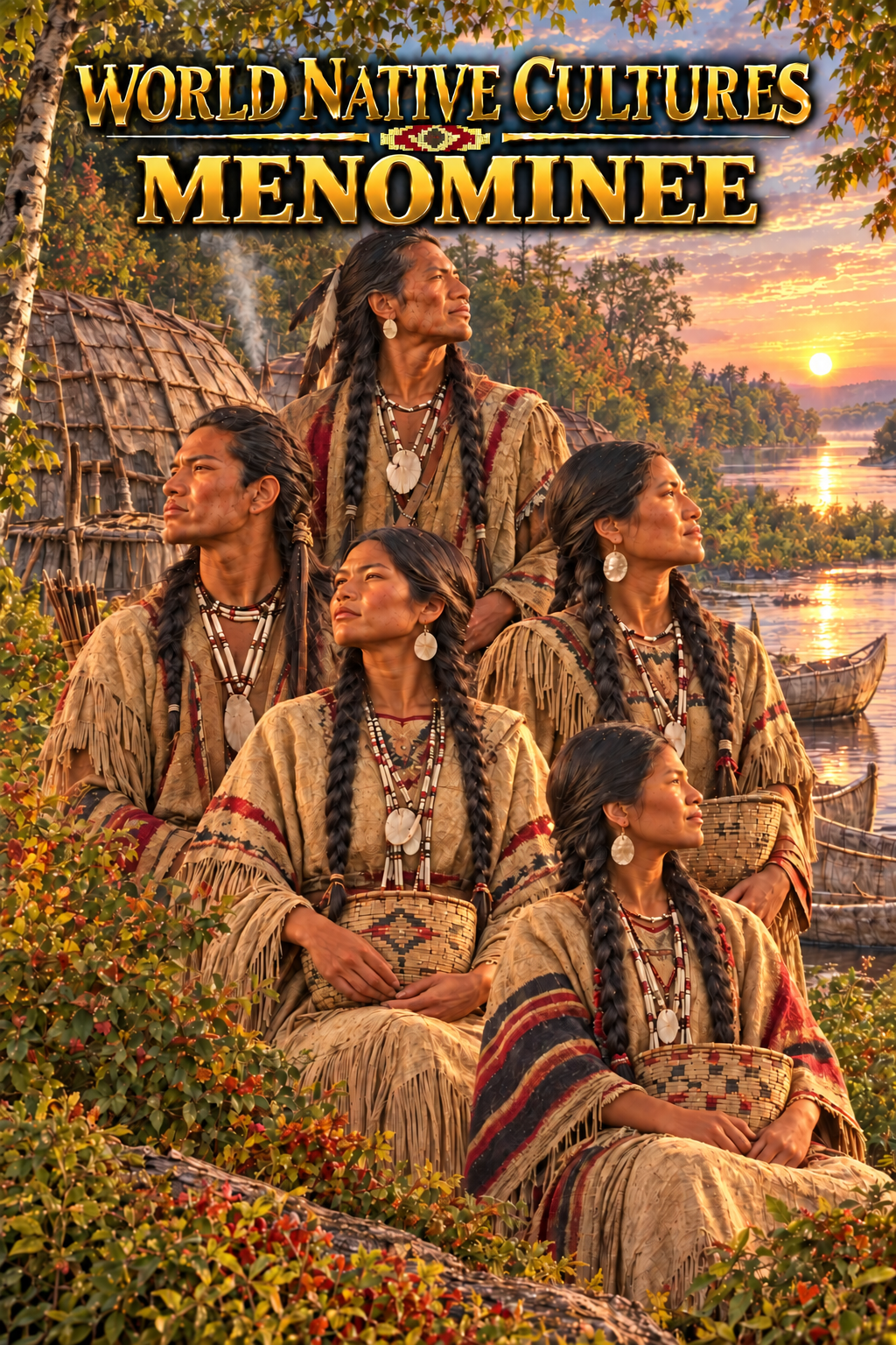 World 🌎 Native Cultures Menominee North America Series Lesson 2 J