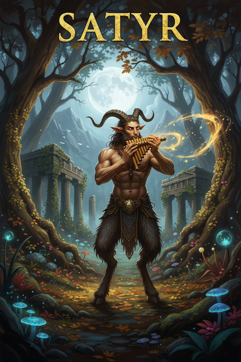 FLASH THE GOLDEN DRAGON — MYTHS IN TIME: LESSON 3C (SATYR)