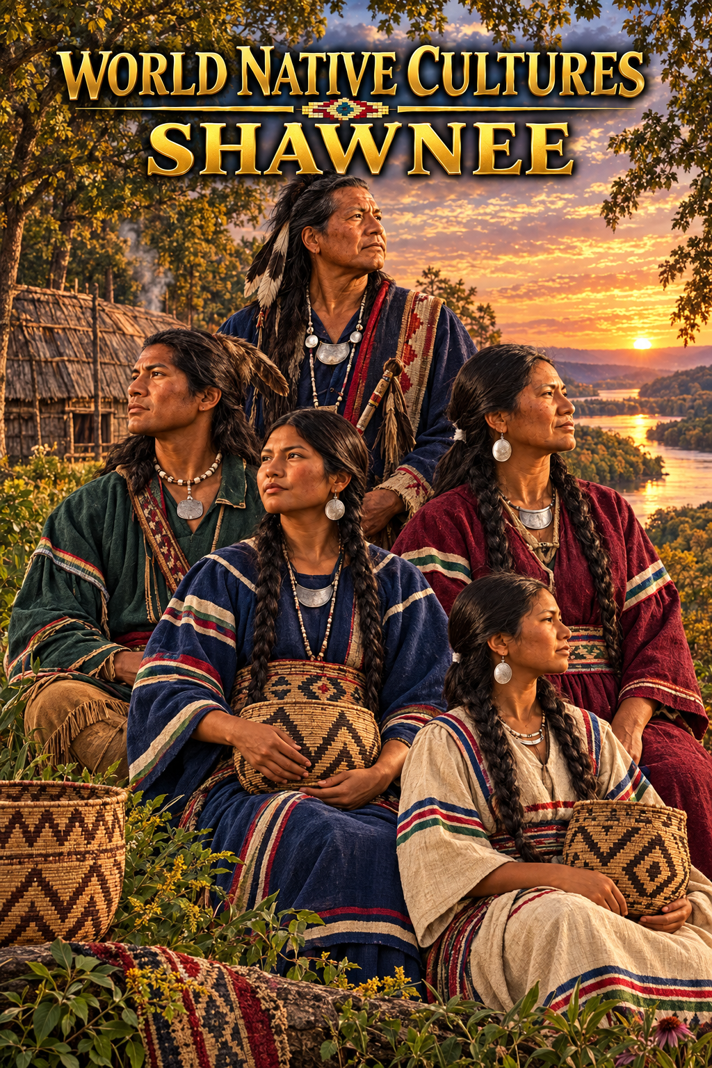 Shawnee World Native Cultures poster