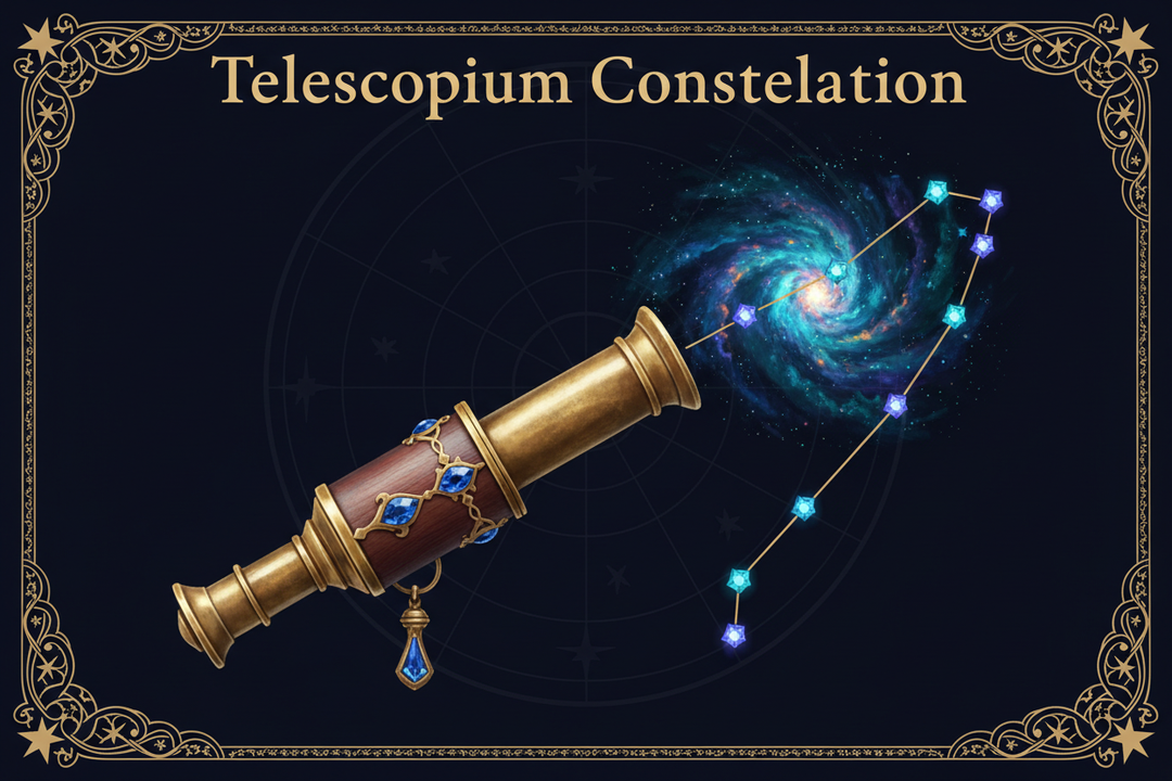 Famous Constellations  Southern Sky Series – Lesson 2G Telescopium