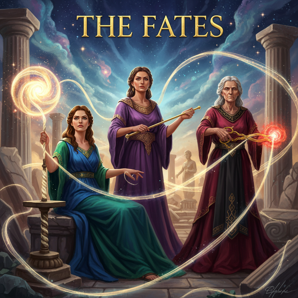FLASH THE GOLDEN DRAGON — MYTHS IN TIME: LESSON 3W (THE FATES)