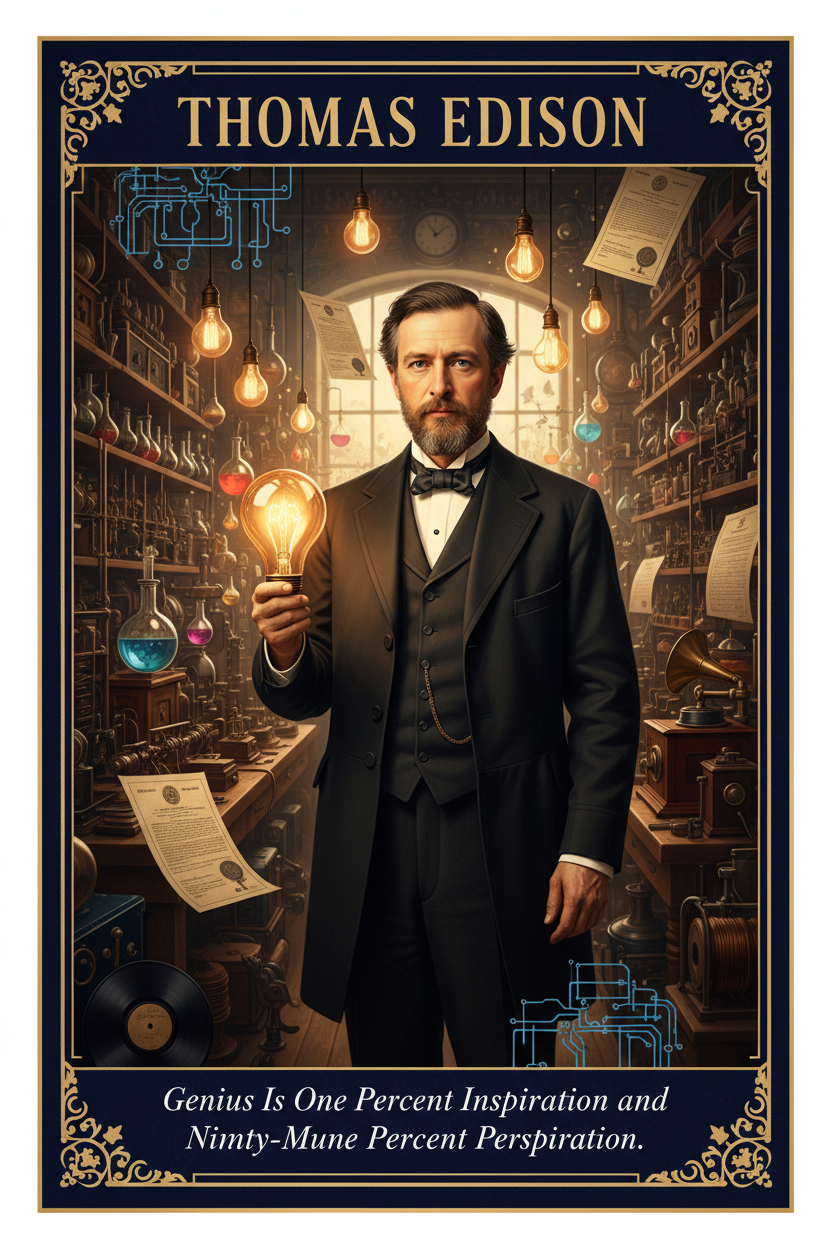 Famous Men Life Stories Lesson 2 G Thomas Edison