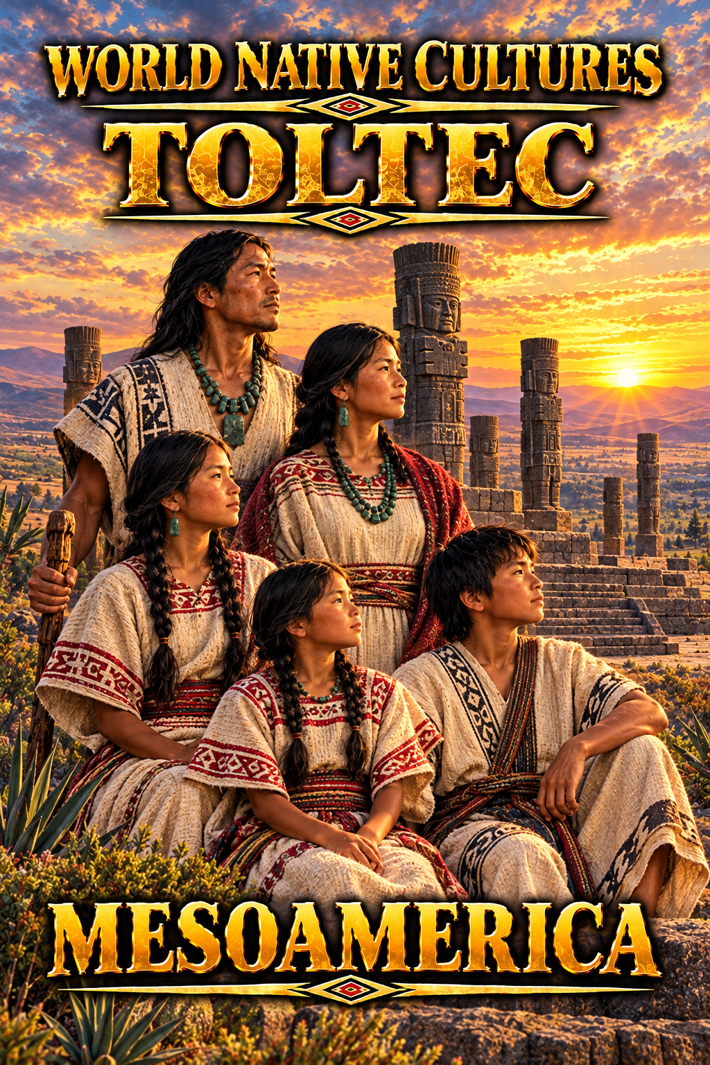 World 🌎 Native Cultures Toltech North America