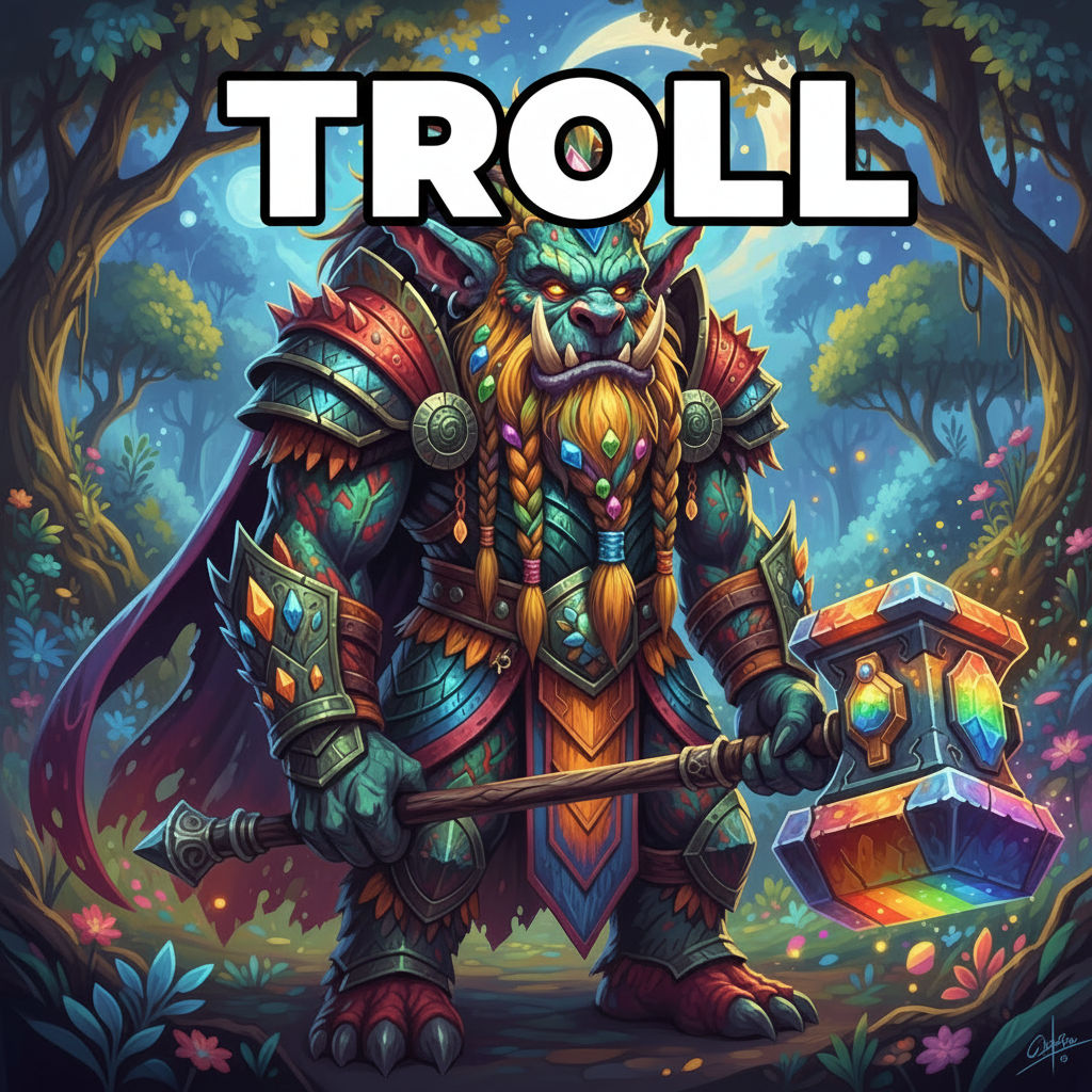 FLASH THE GOLDEN DRAGON — MYTHS IN TIME: LESSON 3K (TROLL)