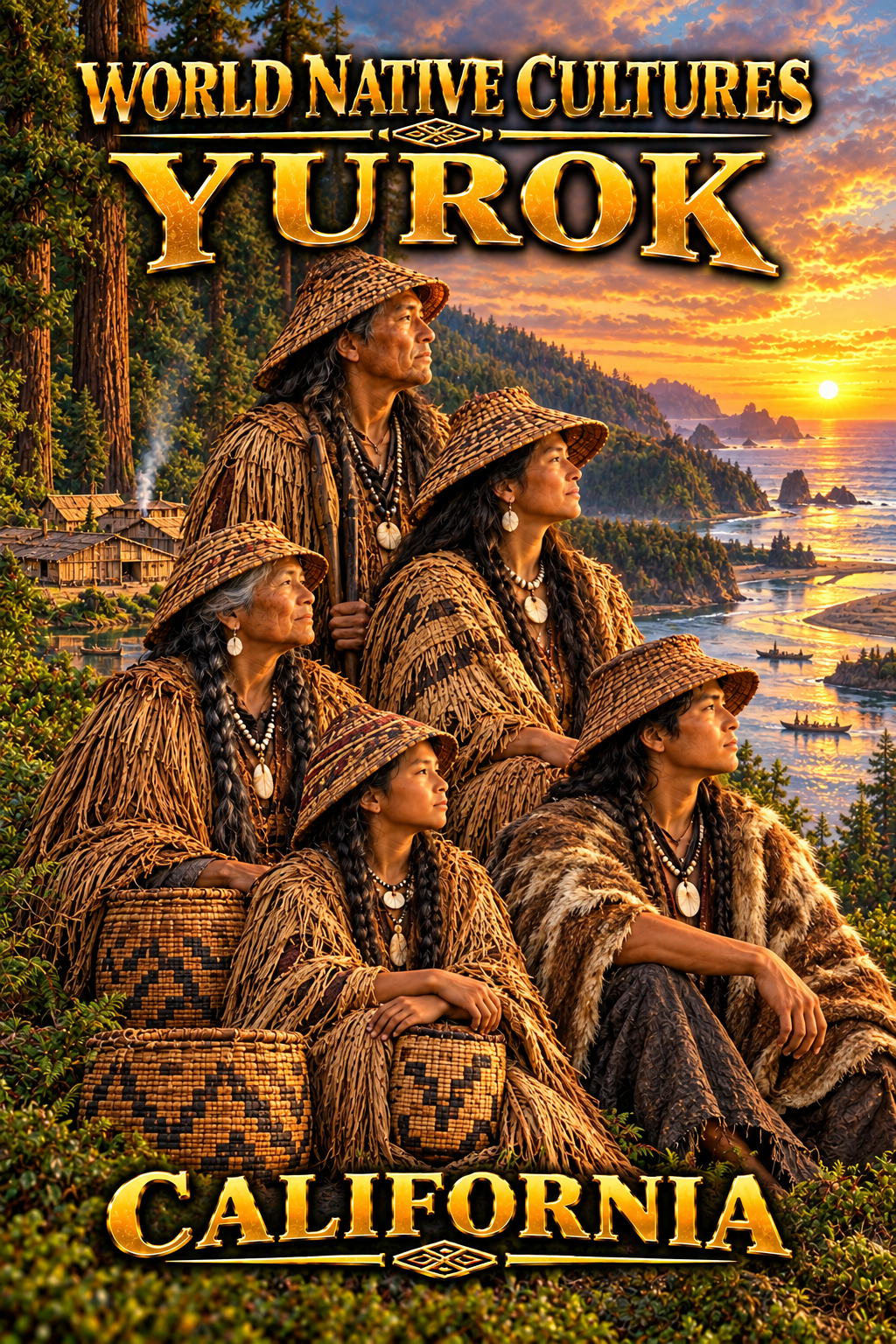 World 🌎 Native Cultures Yurok North America Series Lesson 2 X